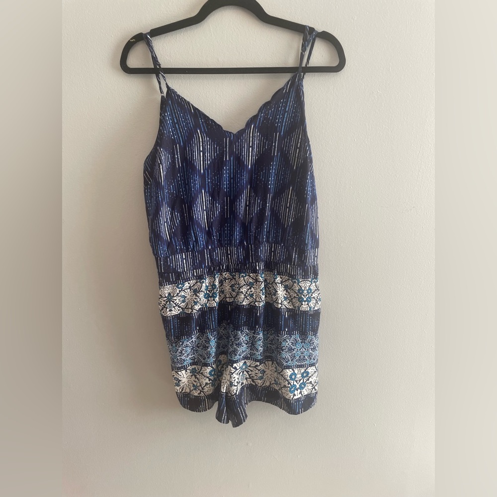 Blue romper